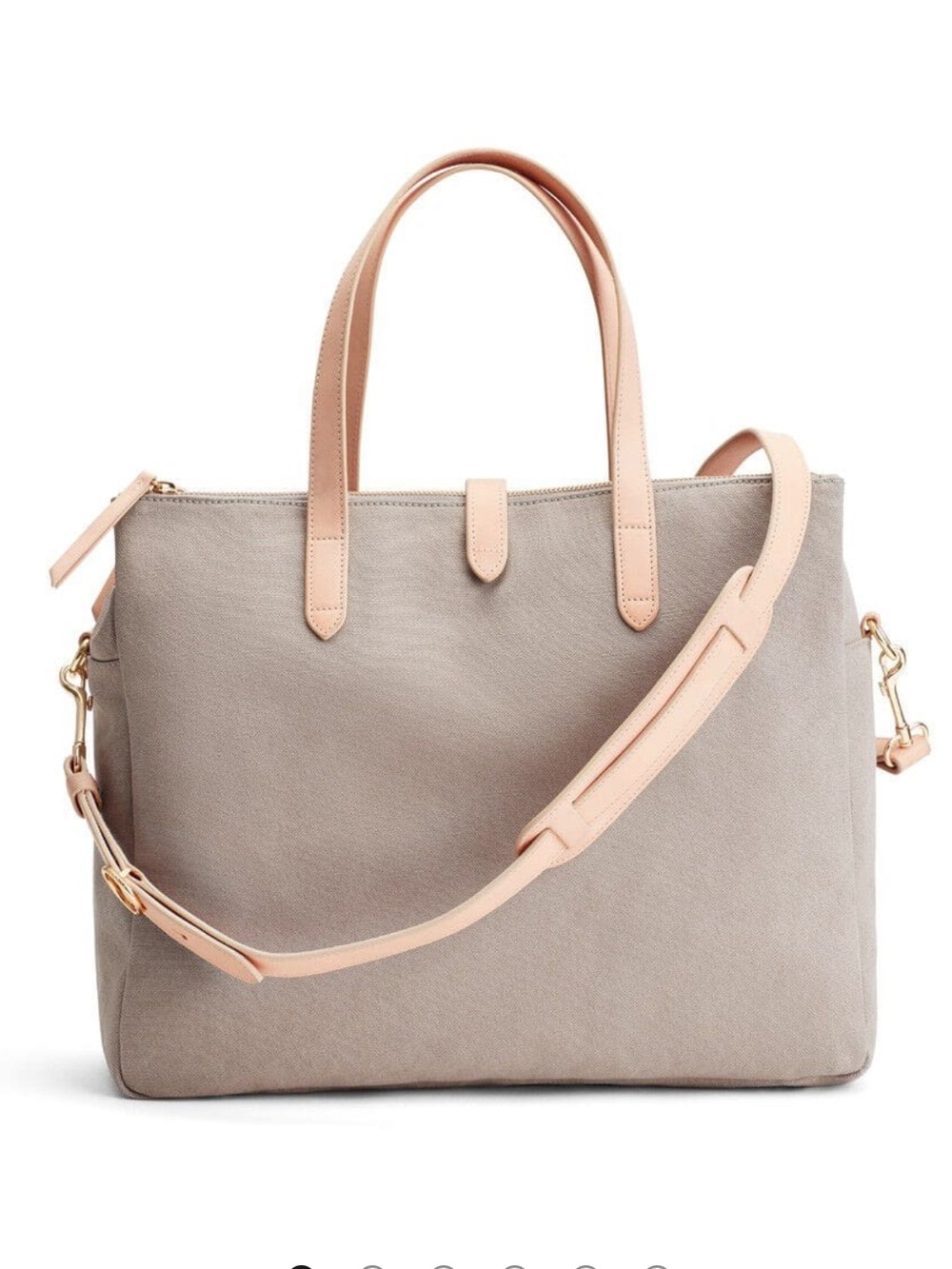 Cuyana Triple Zipper Overnight Tote